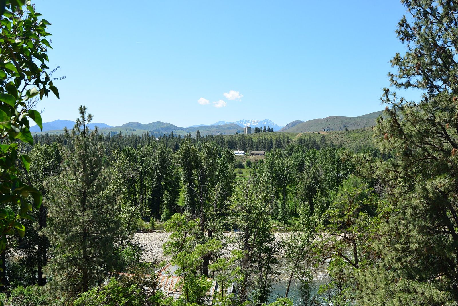 The Methow River near Winthrop